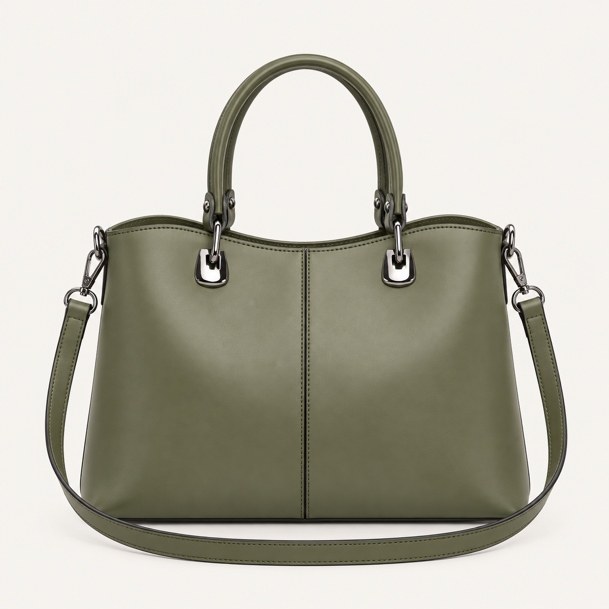 Amelia Smooth Leather Tote Bag