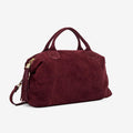 Rosalie Suede Satchel Bag