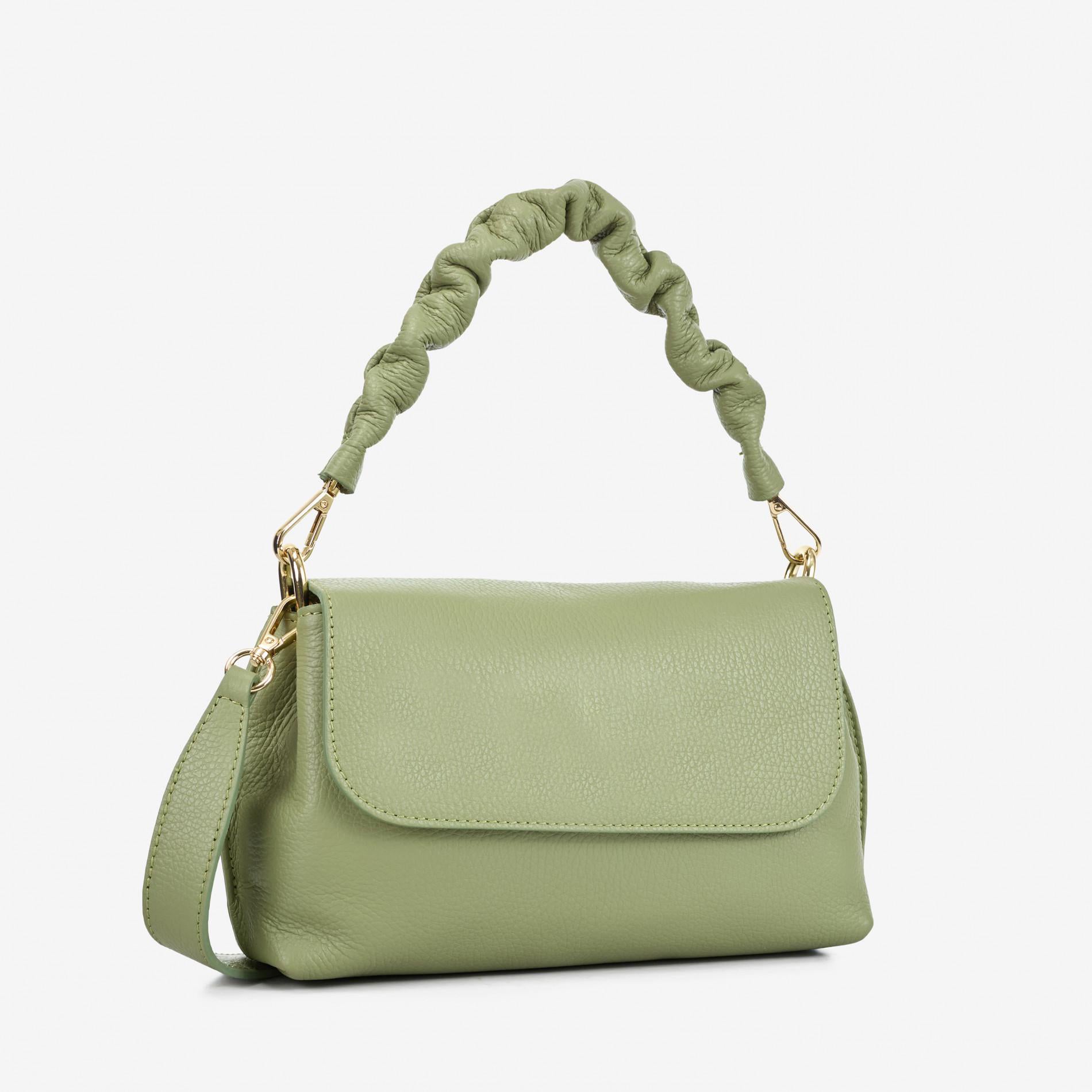 Alba Soft Leather Shoulder Bag