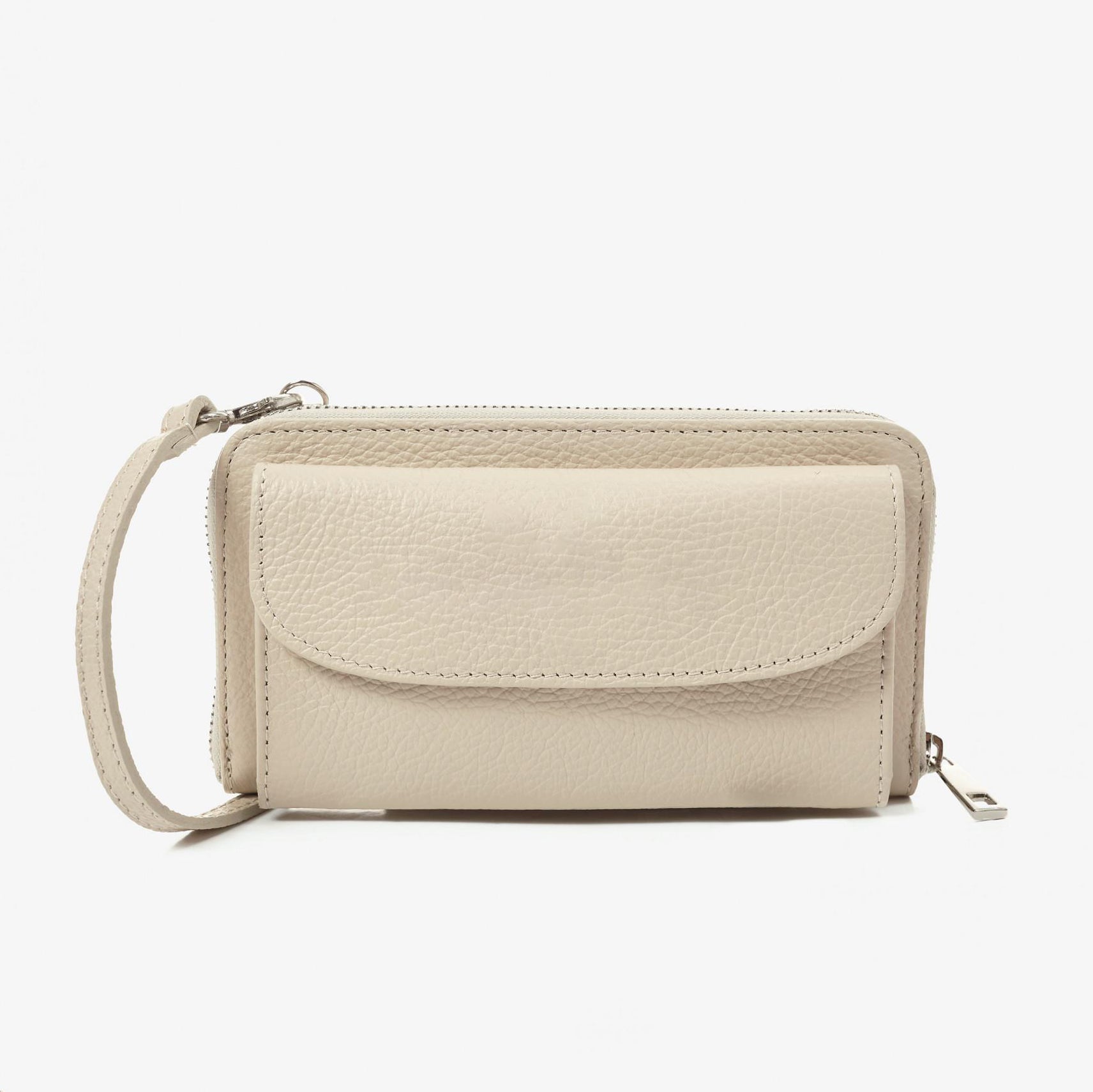 Mirelle Textured Leather Phone Wallet