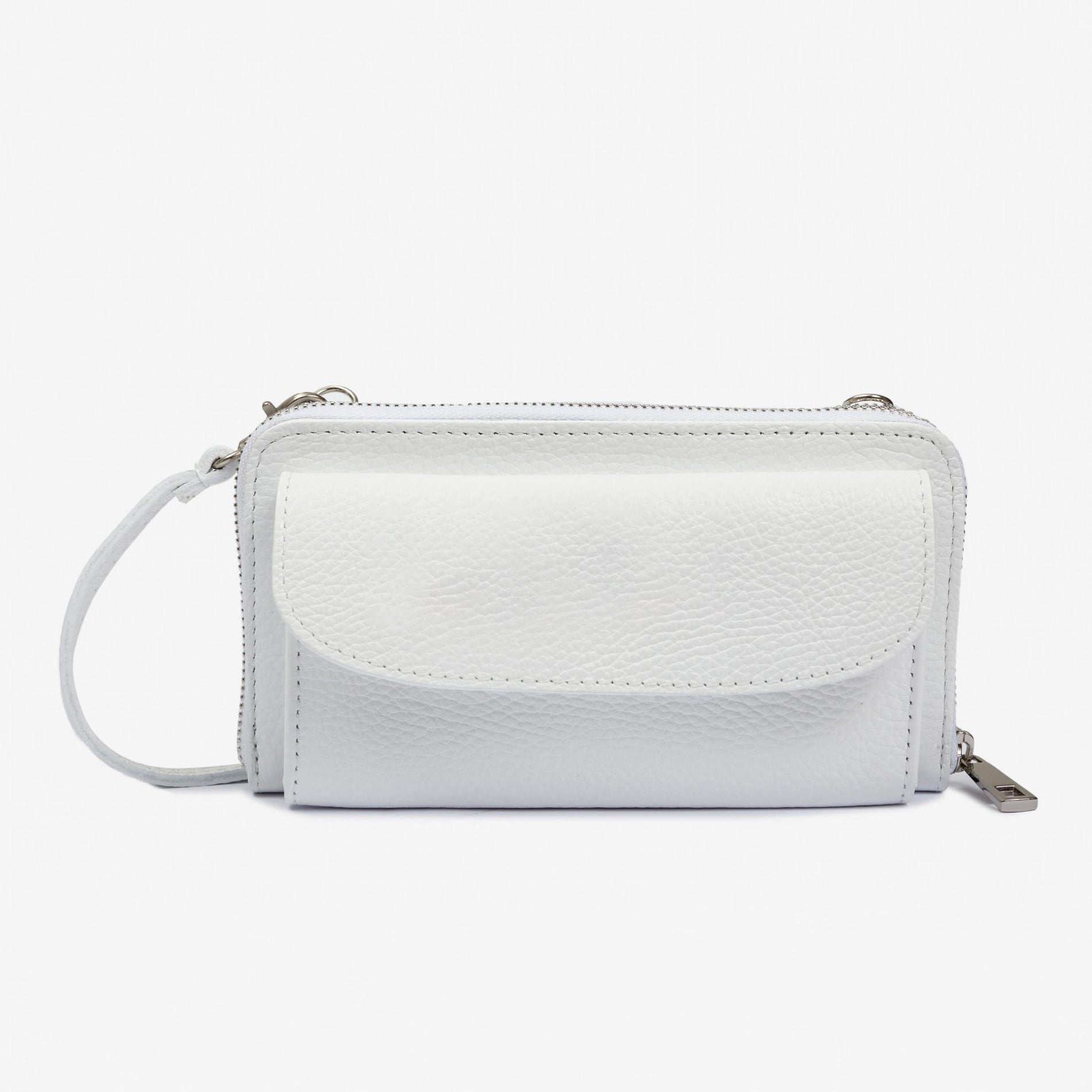 Mirelle Textured Leather Phone Wallet