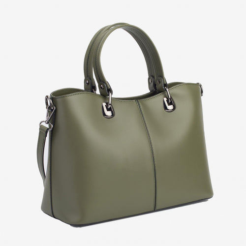 Amelia Smooth Leather Tote Bag