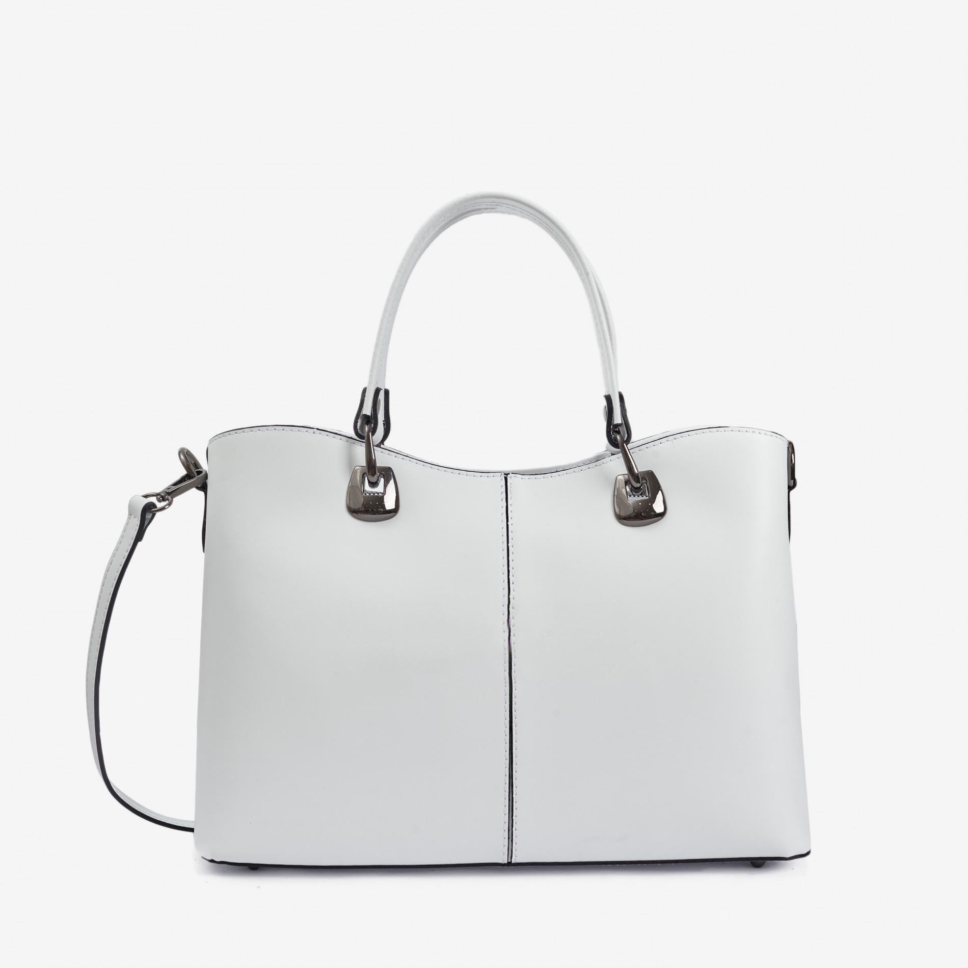 Amelia Smooth Leather Tote Bag